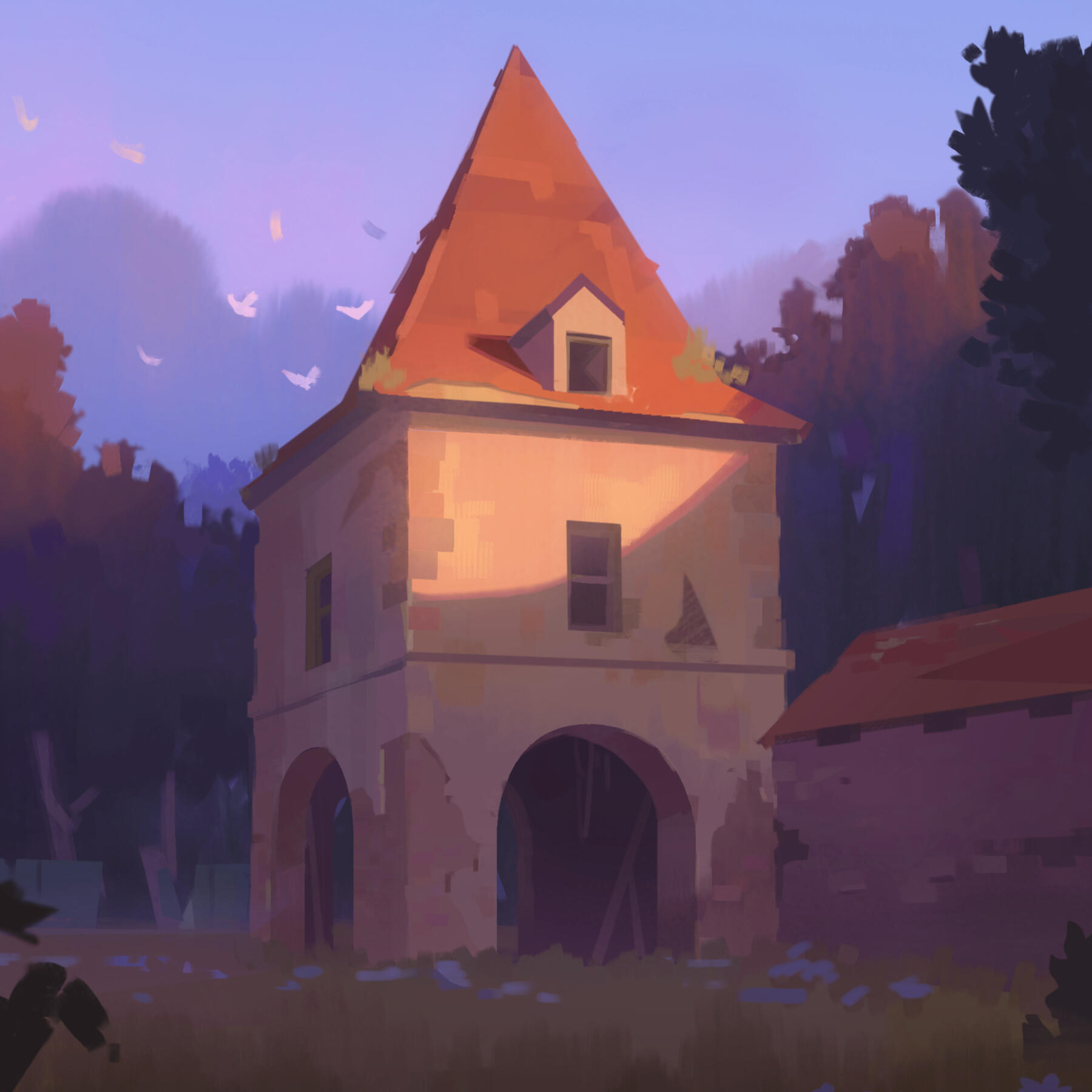 BACKGROUND PAINTING Click to View